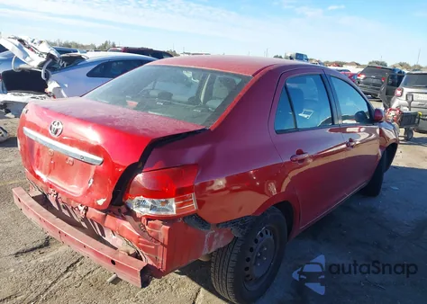 2010 Toyota Yaris from USA, damaged, VIN JTDBT4K38A1380165